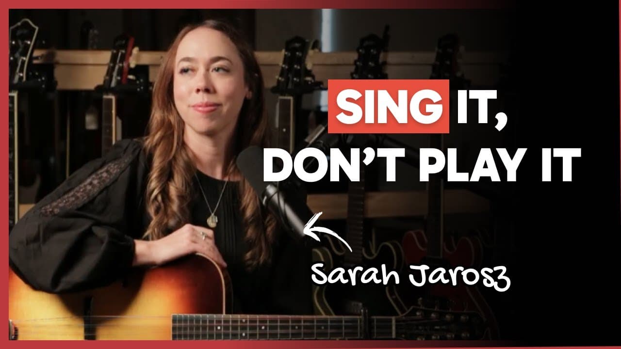 Sarah Jarosz on Creativity, Vulnerability, and Trusting Your Musical Instincts